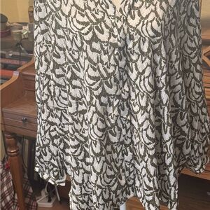 Jachs Moss Green and White Button Down Shirt